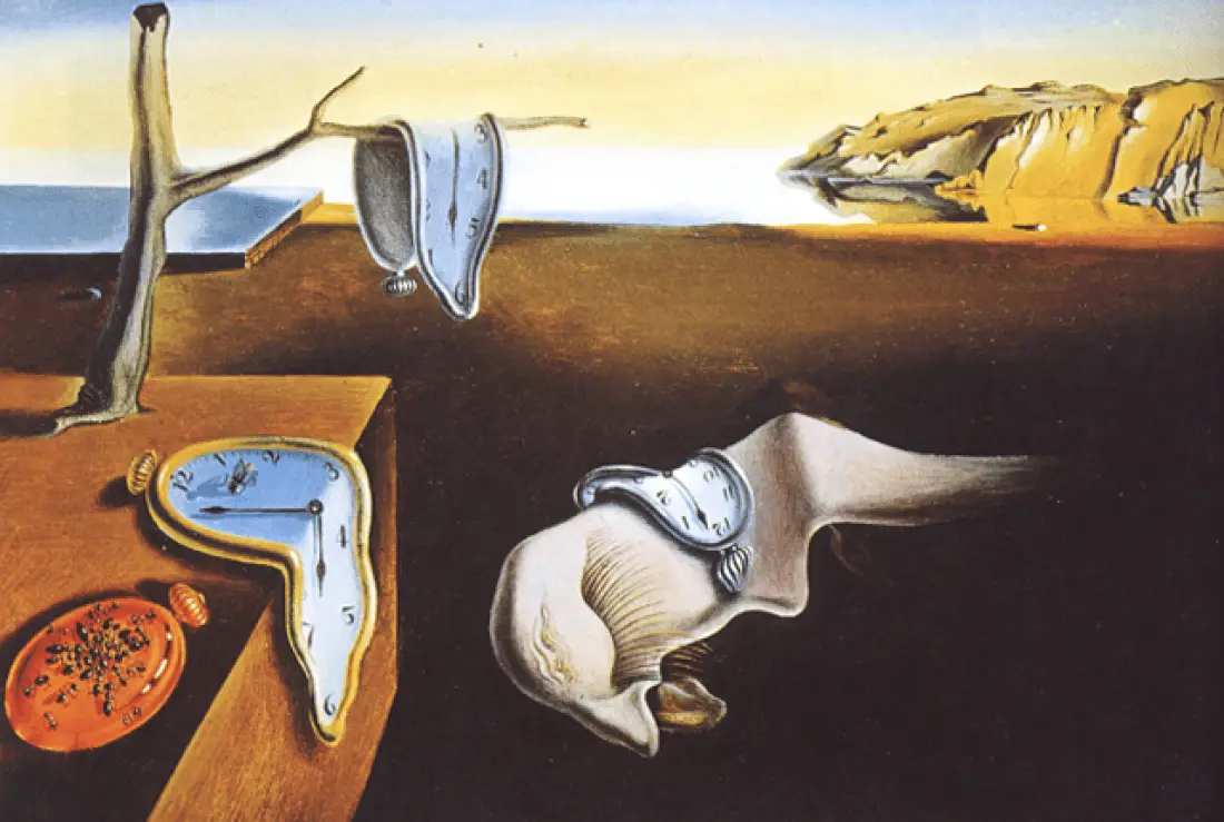 the persistence of memory painting by salvador dali