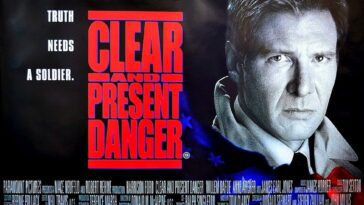 Original Clear and Present Danger Poster