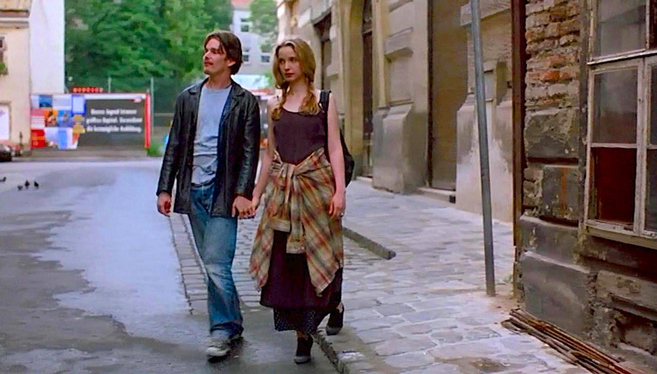 Jesse and Celine in Before Sunrise