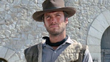 Clint Eastwood as the "Man with No Name" in A Fistful of Dollars