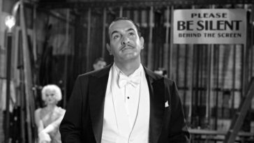 Jean Dujardin as George Valentin in The Artist