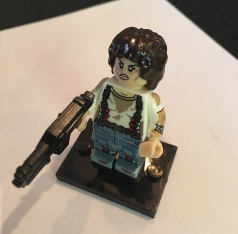 Ellen Ripley from Aliens Lego Figure