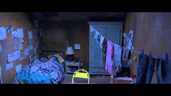 Ma and Jack's "Room" in the film of the same name