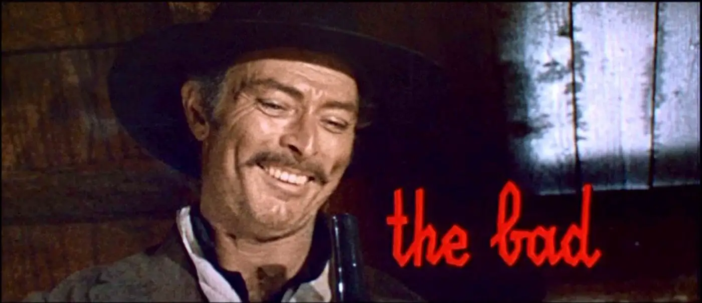 Lee Van Cleef as Angel Eyes in The Good, the Bad and the Ugly