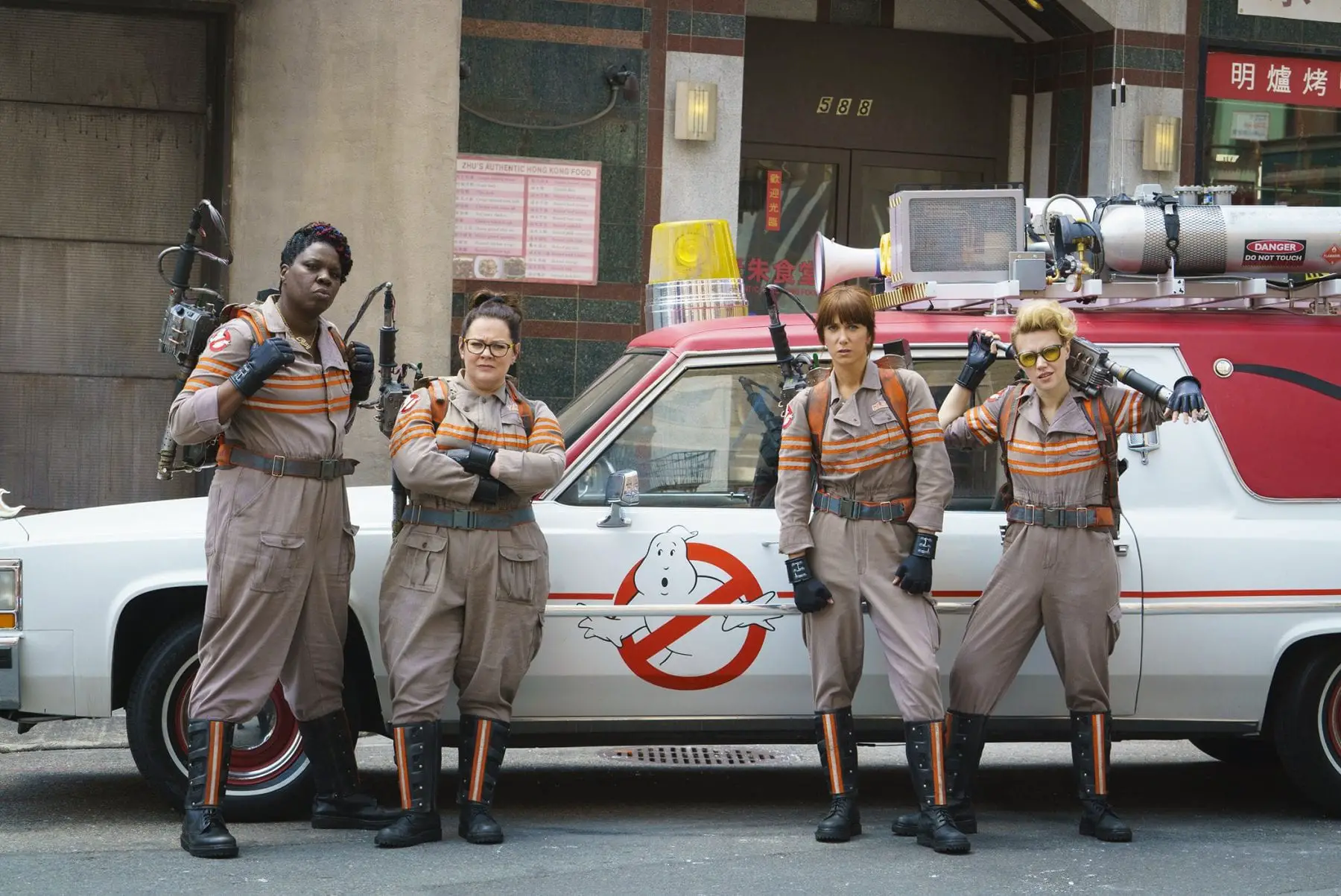 Female Cast of 2016's Paul Feig directed Ghostbusters