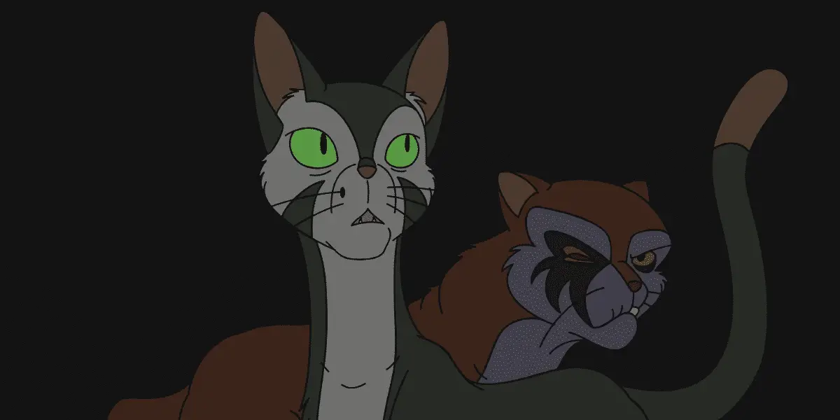 The cats from Felidae are caught up in a noir adventure
