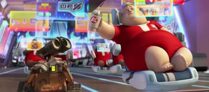humans in WALL-E 