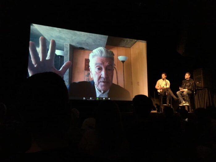 Festival of Disruption Panel with David Lynch and Justin Theroux