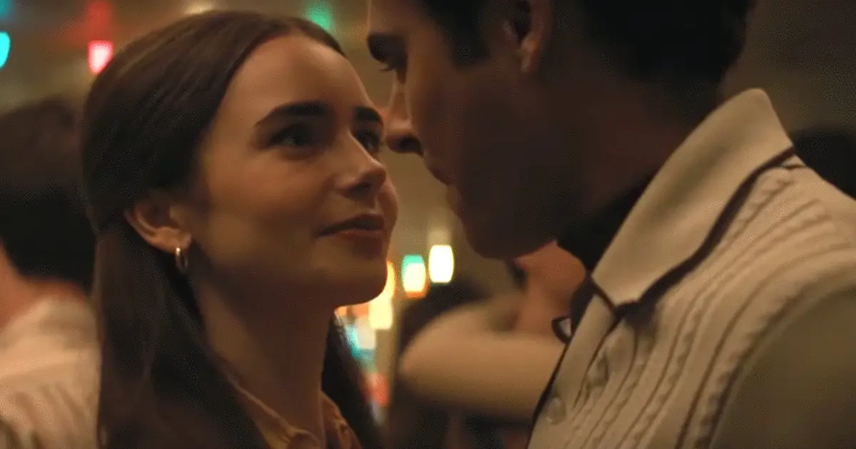 Liz Kendall (Lily Collins) plays Ted Bundy