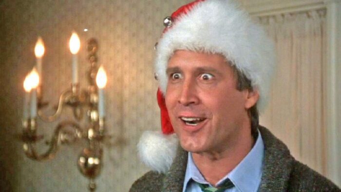 Clark W. Griswold losing it in National Lampoon's Christmas Vacation