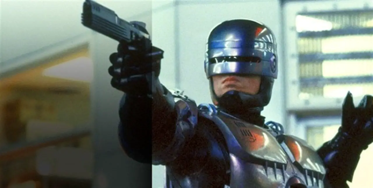 When Robocop (Peter Weller) says comply, you comply. 