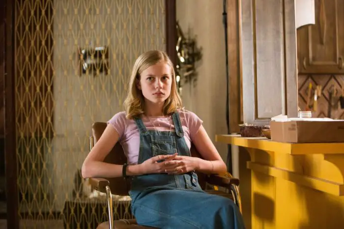 Angourie Rice is smarty pants Holly in Shane Black's The Nice Guys