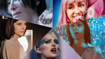 ComCollage of notable female singers in cinema
