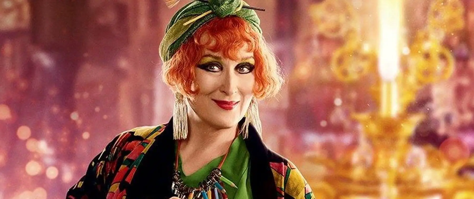 Meryl Streep in the 2018 movie Mary Poppins Returns