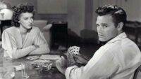 Tom Neal and Ann Savage in the noir classic, Detour