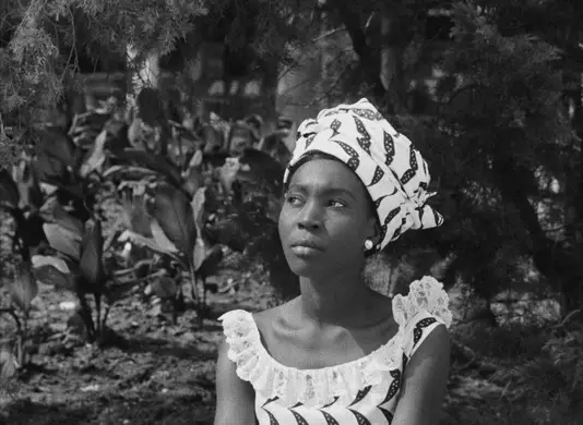 A young woman in 1960s Dakar, Senegal
