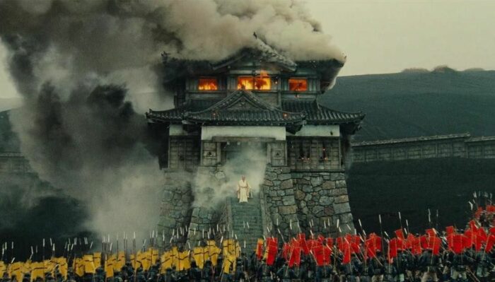 A burning castle and loads of extras in Kurosawa's Ran