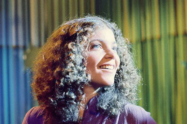 Sue Snell (Amy Irving) witnesses what appears to be a magical night in Brian DePalma's Carrie (1976).