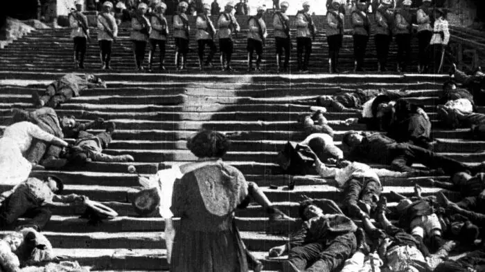 Many civilians died on The Odessa Steps in Battleship Potemkin 