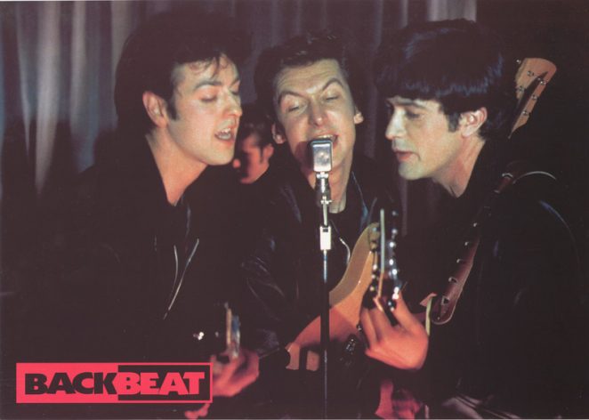 Paul. John, and George in Backbeat