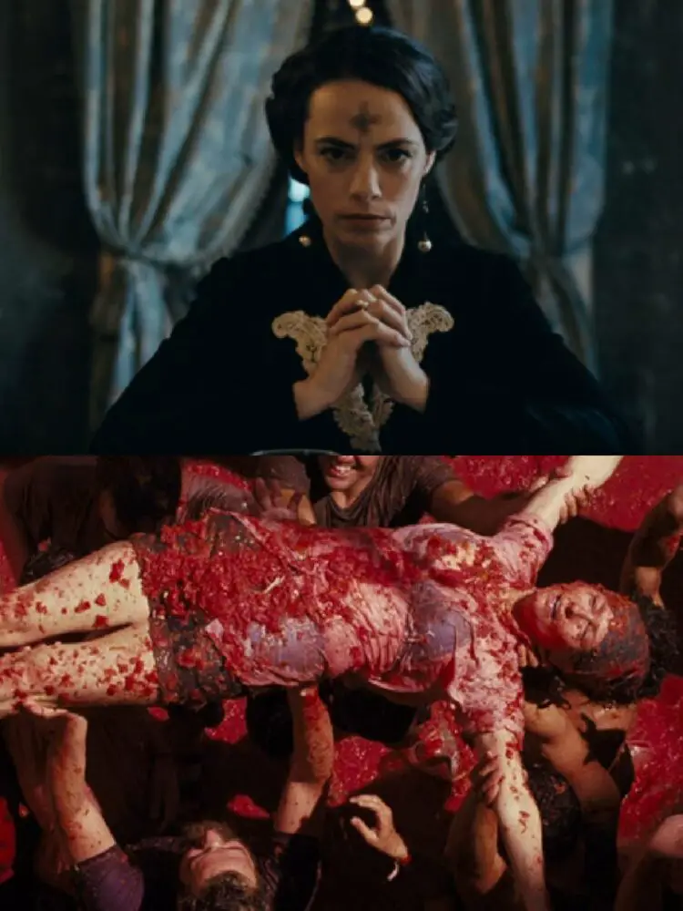 Religious imagery and motherhood are intertwined in scenes from The Childhood of a Leader and We Need to Talk About Kevin