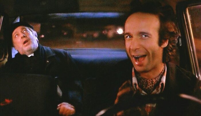 Gino (Roberto Benigni) an Italian cab driver shocks his passenger (Paolo Bonacelli , a priest with tales of his sexual history