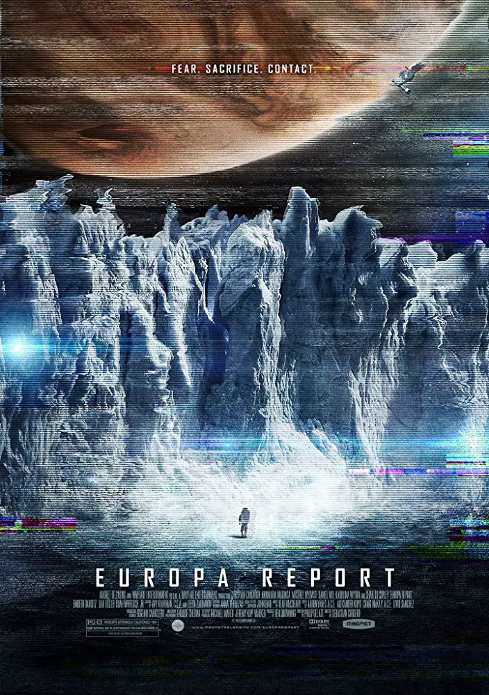 The official poster for 2013's underseen sci-fi gem "Europa Report"