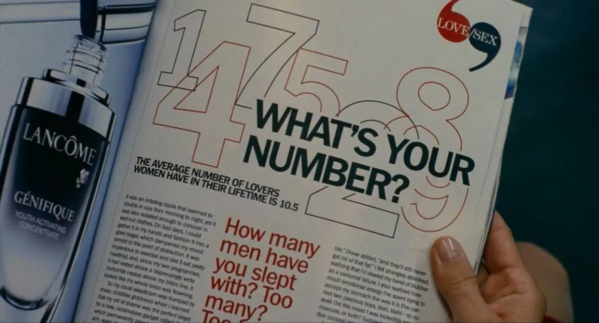 A page from a women's magazine article titled "What's Your Number?"