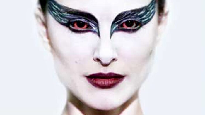 Close Up of the Black Swan