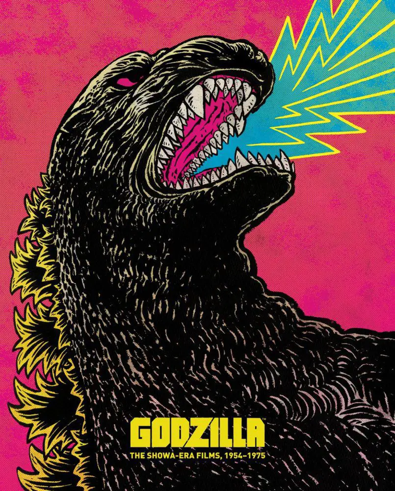 Godzilla uses his atomic breath