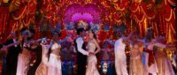 Christian (Ewan McGregor) and Satine (Nicole Kidman) sing together at the end of Moulin Rouge
