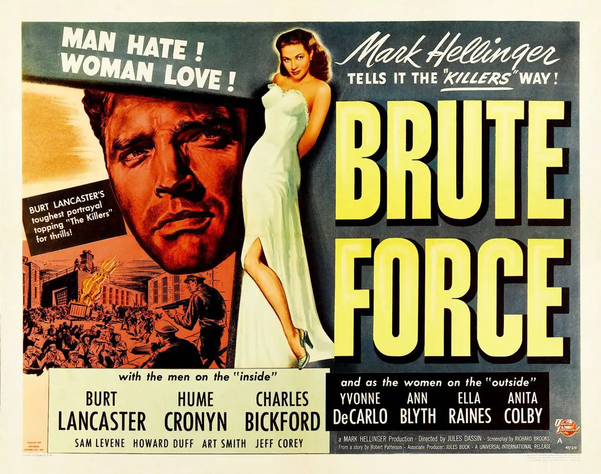 movie poster for Brute Force