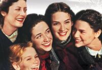 The March women laugh together in Little Women, including Mrs. March (Susan Sarandon), Amy (Kirsten Dunst), Meg (Trini Alvarado), Jo (Winona Ryder), and Beth (Claire Danes)