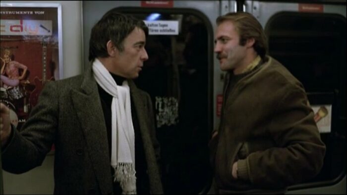 Raoul Minot and Zimmermann in the subway