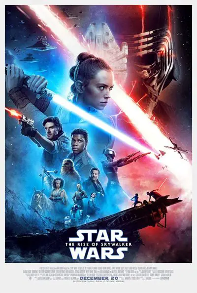 The final poster for "Star Wars: The Rise of Skywalker"