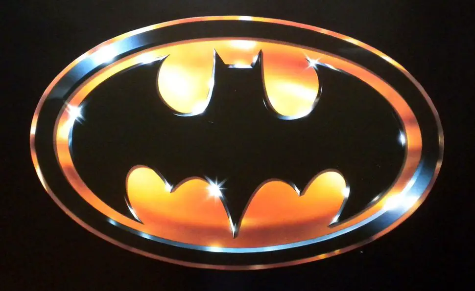The iconic Batman ‘89 logo