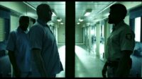 Bradley (Vince Vaughn) faces off against a prison guard in Brawl in Cell Block 99.