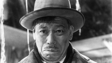 Takashi Shimura as Kanji Watanabe in Akira Kurosawa's Ikiru, from Letterboxd