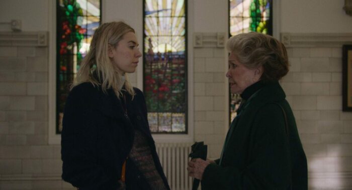 Martha talks to her mother Elizabeth.