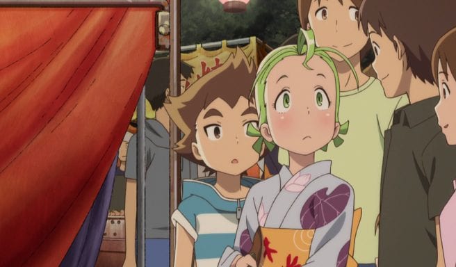 Yoyo attends a summer festival in a flower print Yukata