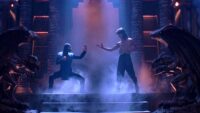 Sub-Zero and Liu Kang face off in 1995's Mortal Kombat