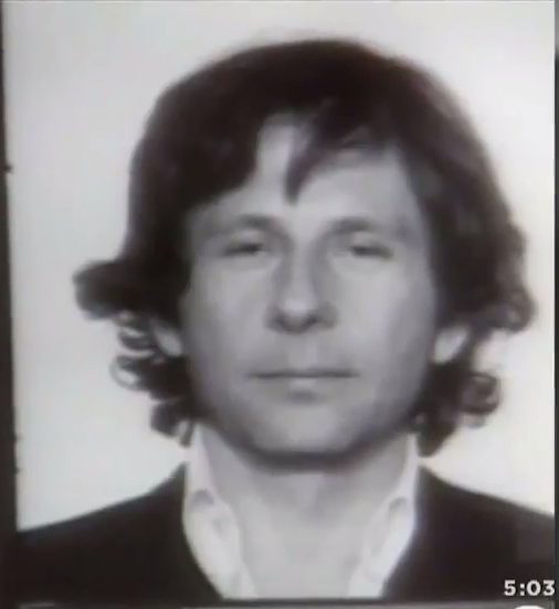 Roman Polanski's mug shot from his 1977 arrest. 