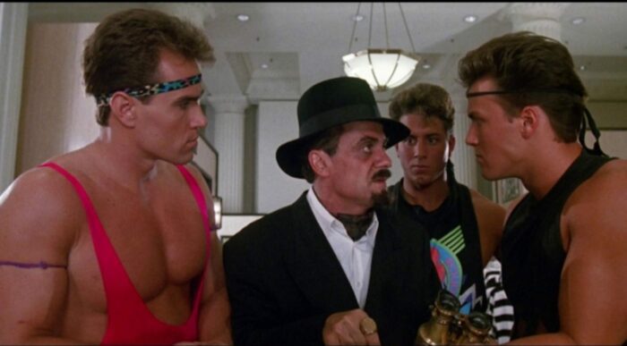 Terry Kiser and his goons at department store