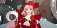 Suzu's online avatar Belle, giving one of her viral performances