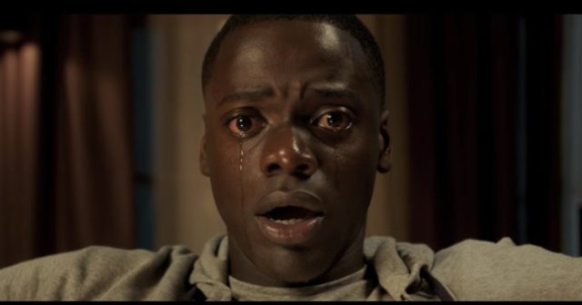Christopher (Daniel Kaluuya) falls into a deep hypnotic state in GET OUT