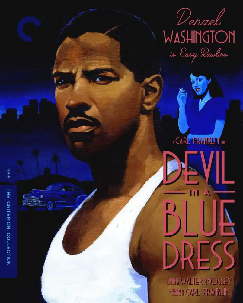 Cover of Devil in a Blue Dress showing Denzel Washington and Jennifer Beals