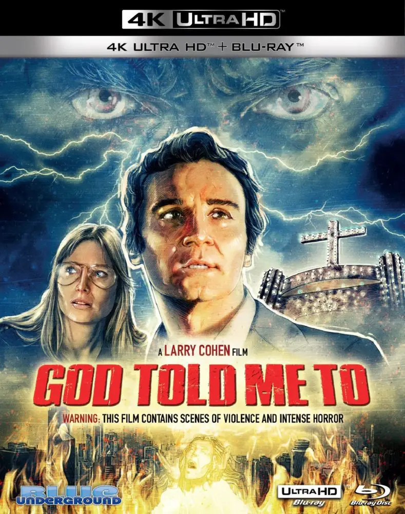 The 4K cover for God Told Me To