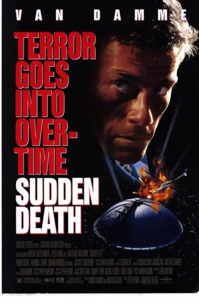 Movie poster for Sudden Death