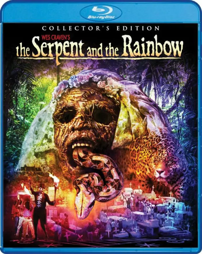 The Serpent and the Rainbow Blu-ray cover.