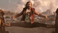 Chris Hemsworth as Thor in Thor: Love and Thunder..